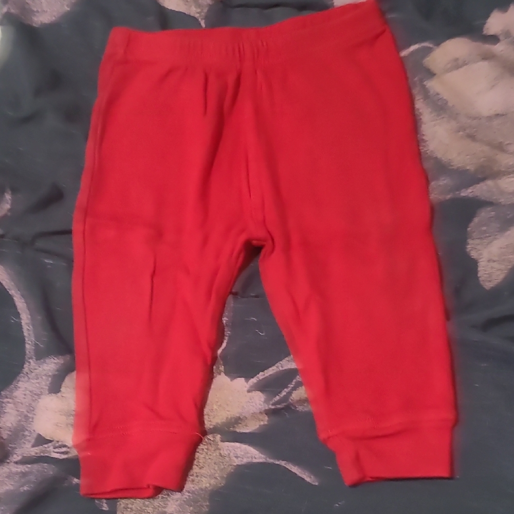 Vibrant Red Kids Leggings